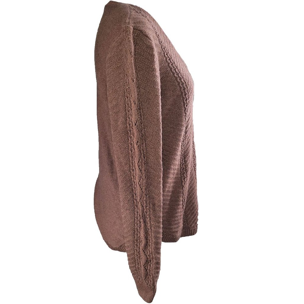 Sonoma Brown Sweater Size S - Picture 2 of 6